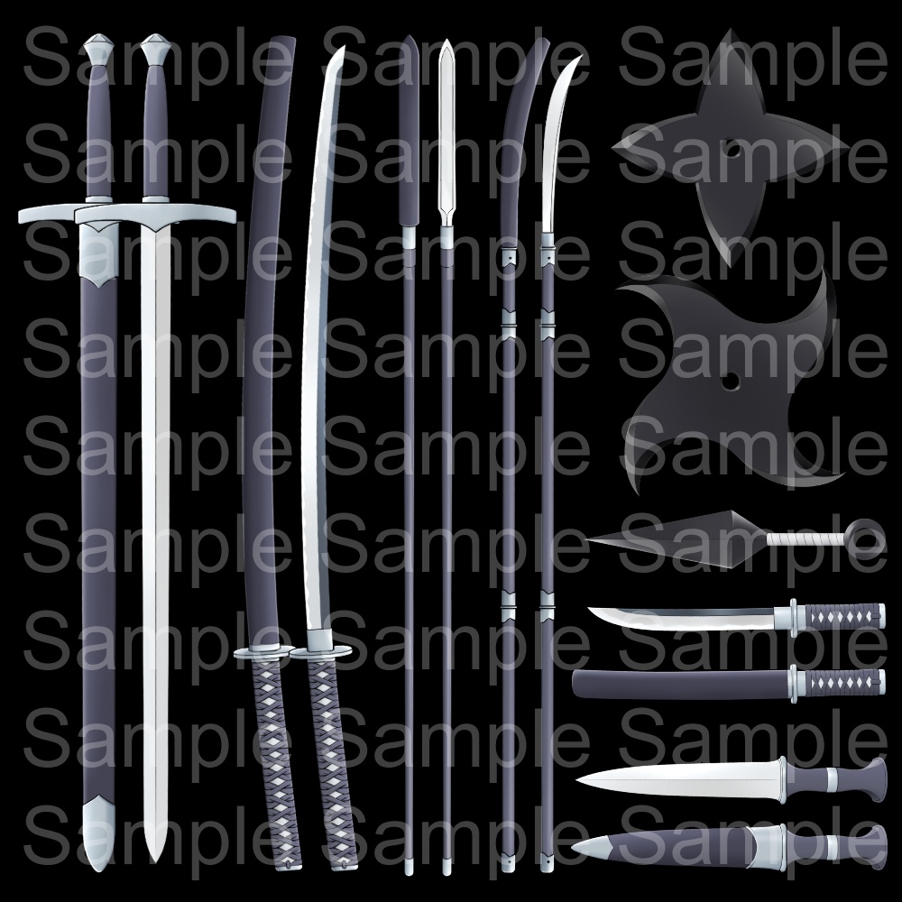武器アイテム素材集