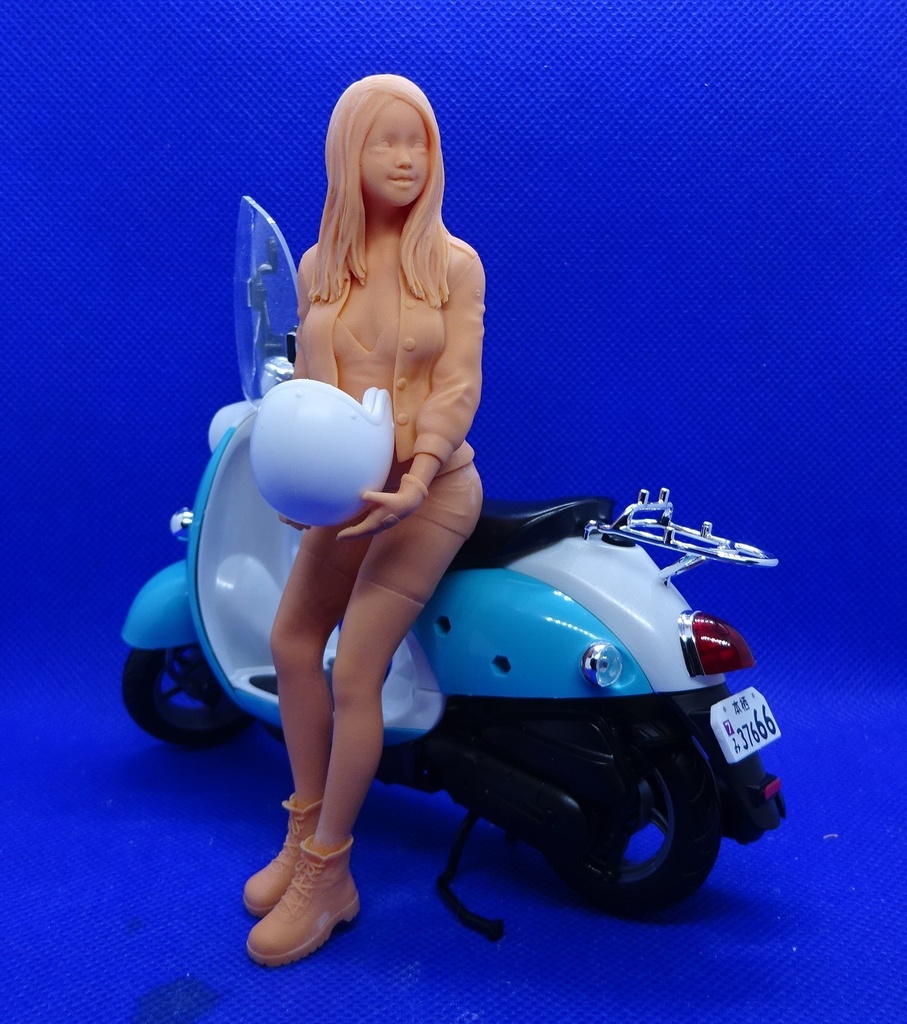 1/12 少女(バイクポーズ)