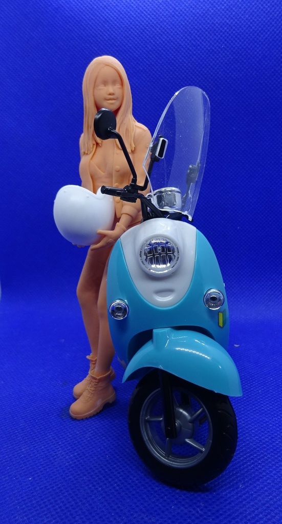 1/12 少女(バイクポーズ)