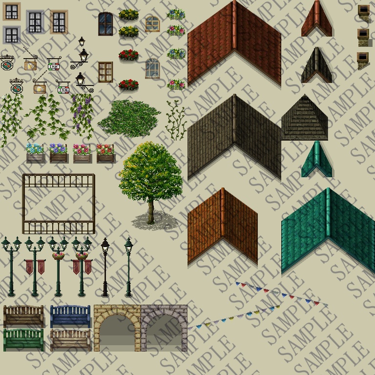 クラシカルタイルセット