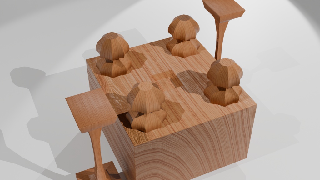 【3Dモデル】将棋盤【商用利用可能】