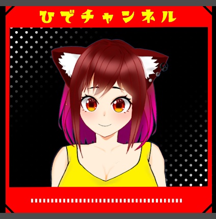 【VTuber素材】ゲーム配信ワイプ枠 配信枠 配信画面用 6色セット×2