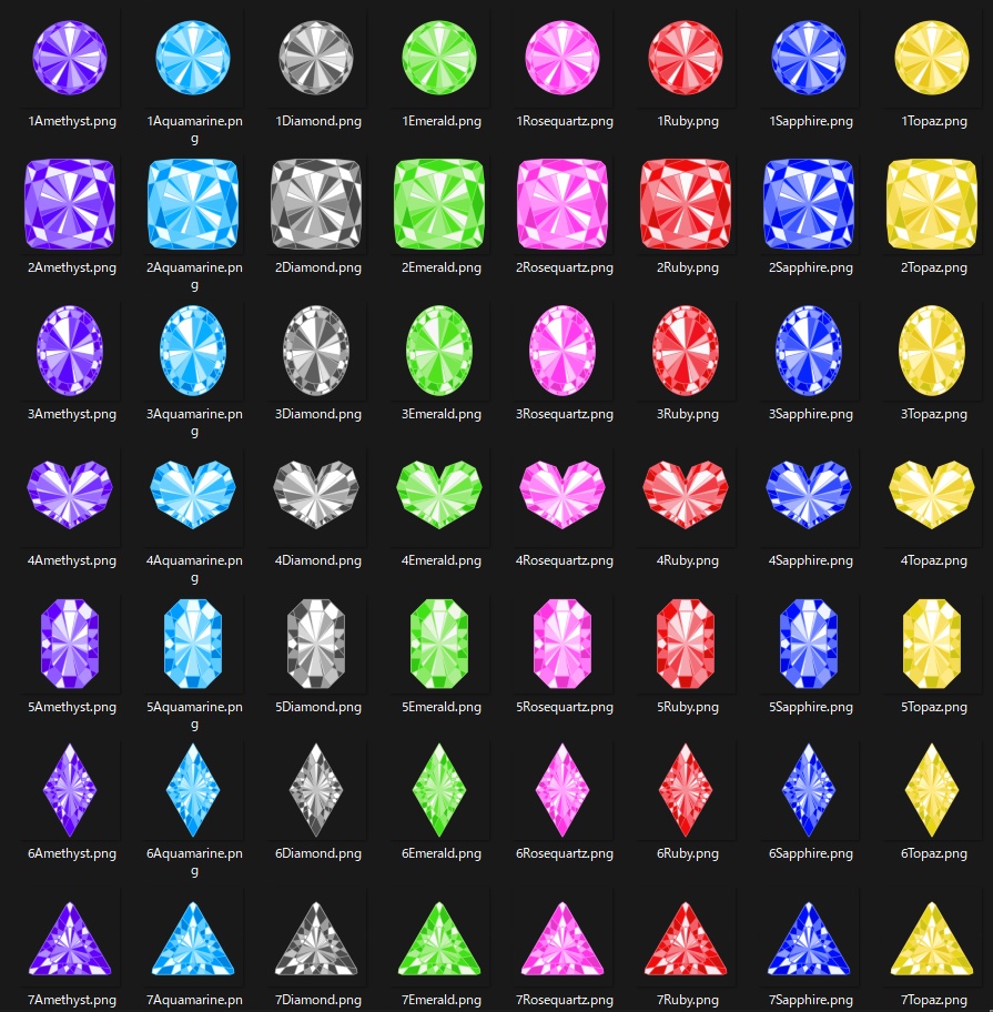 【無料/有料】ワンポイント宝石【加工可】