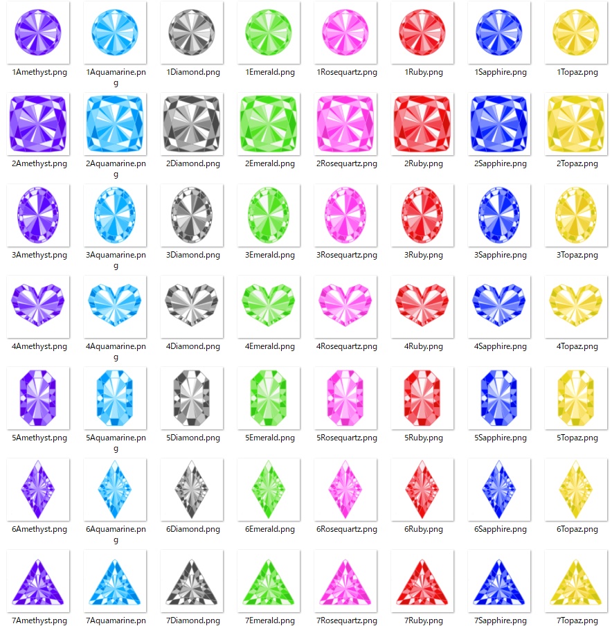 【無料/有料】ワンポイント宝石【加工可】