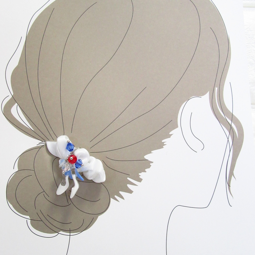 ミニリボンシュシュ