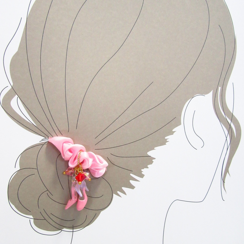 ミニリボンシュシュ