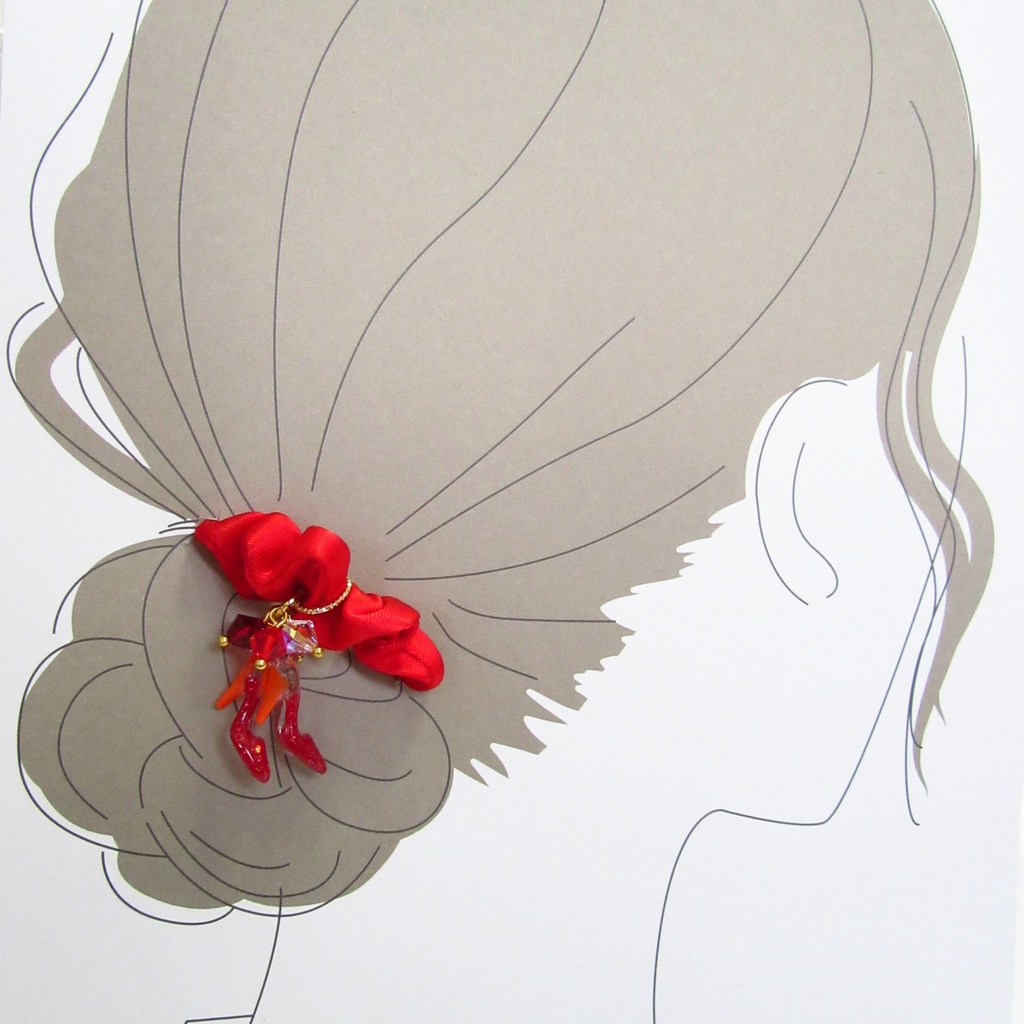 ミニリボンシュシュ