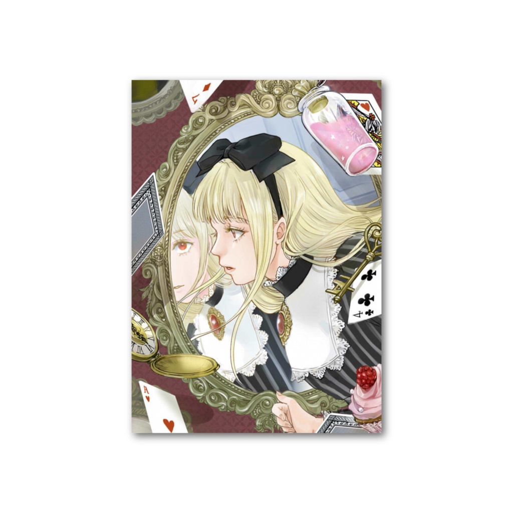 Alice au-delà du miroir – フォトアートカード（1枚入り）
