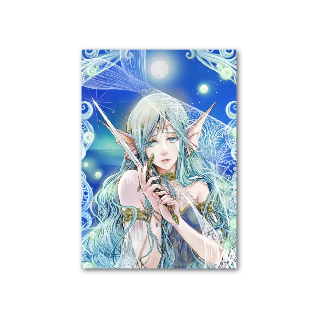 Le choix du silence – フォトアートカード(1枚入り)