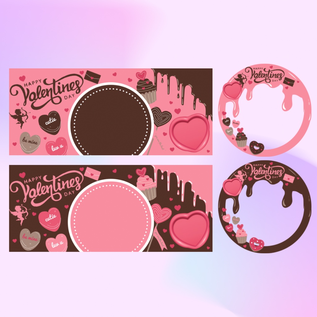 バレンタイン アイコンリング＋IRIAMヘッダー