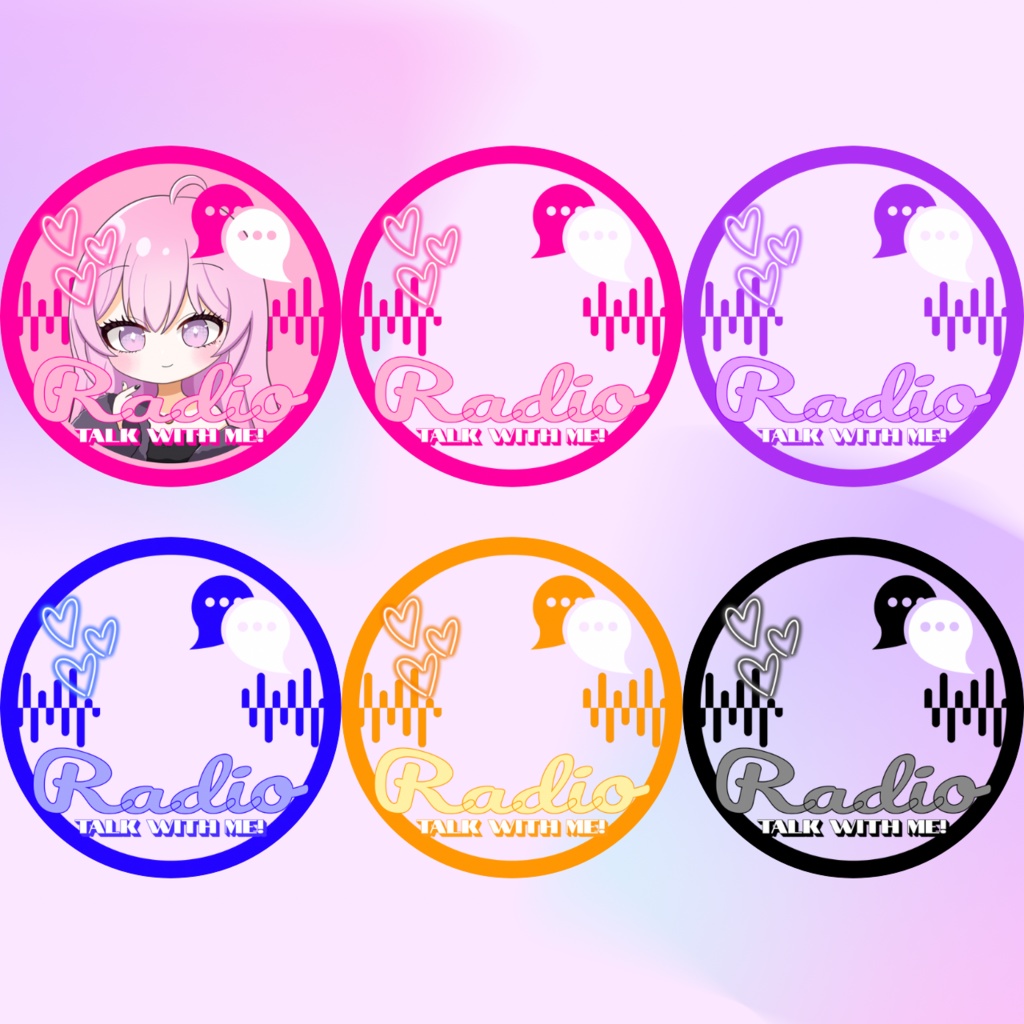 IRIAM ラジオサムネイル素材