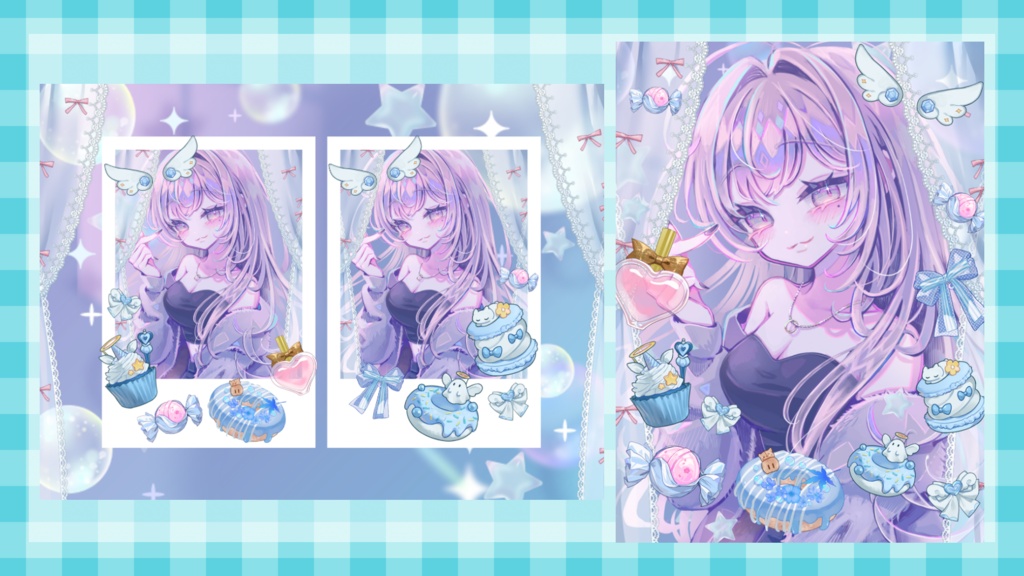 IRIAMスイーツ ネップリ素材セット