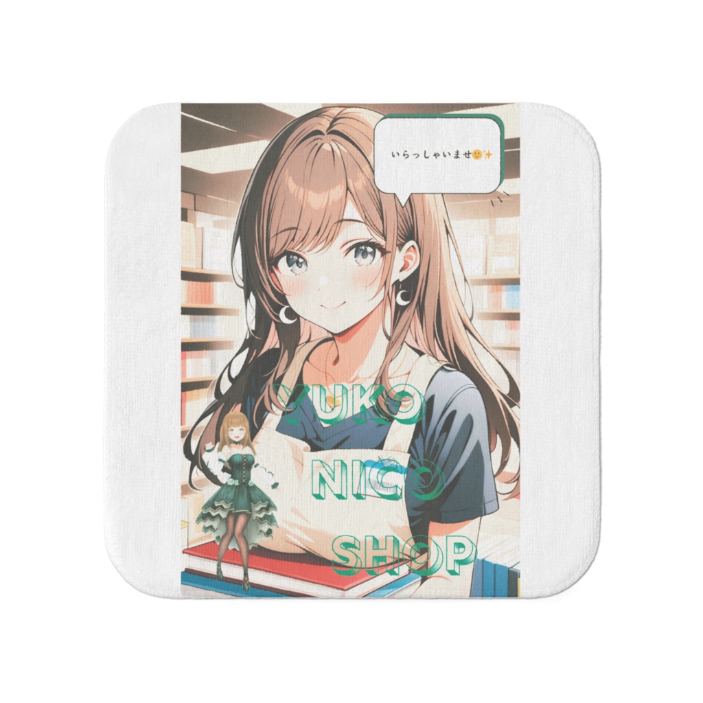 『YUKO NICO SHOP』オリジナルハンドタオル(小)