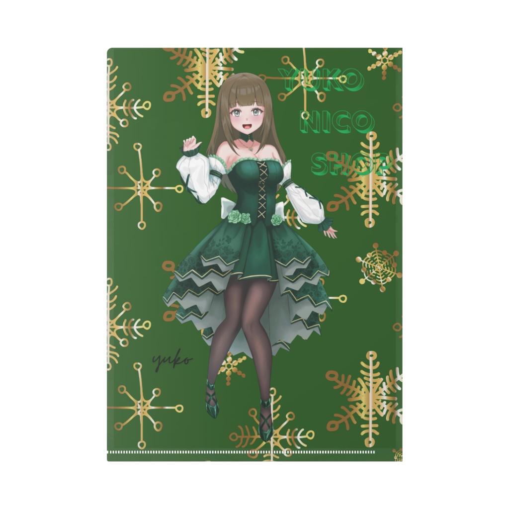 『YUKO NICO SHOP』オリジナルクリアファイル