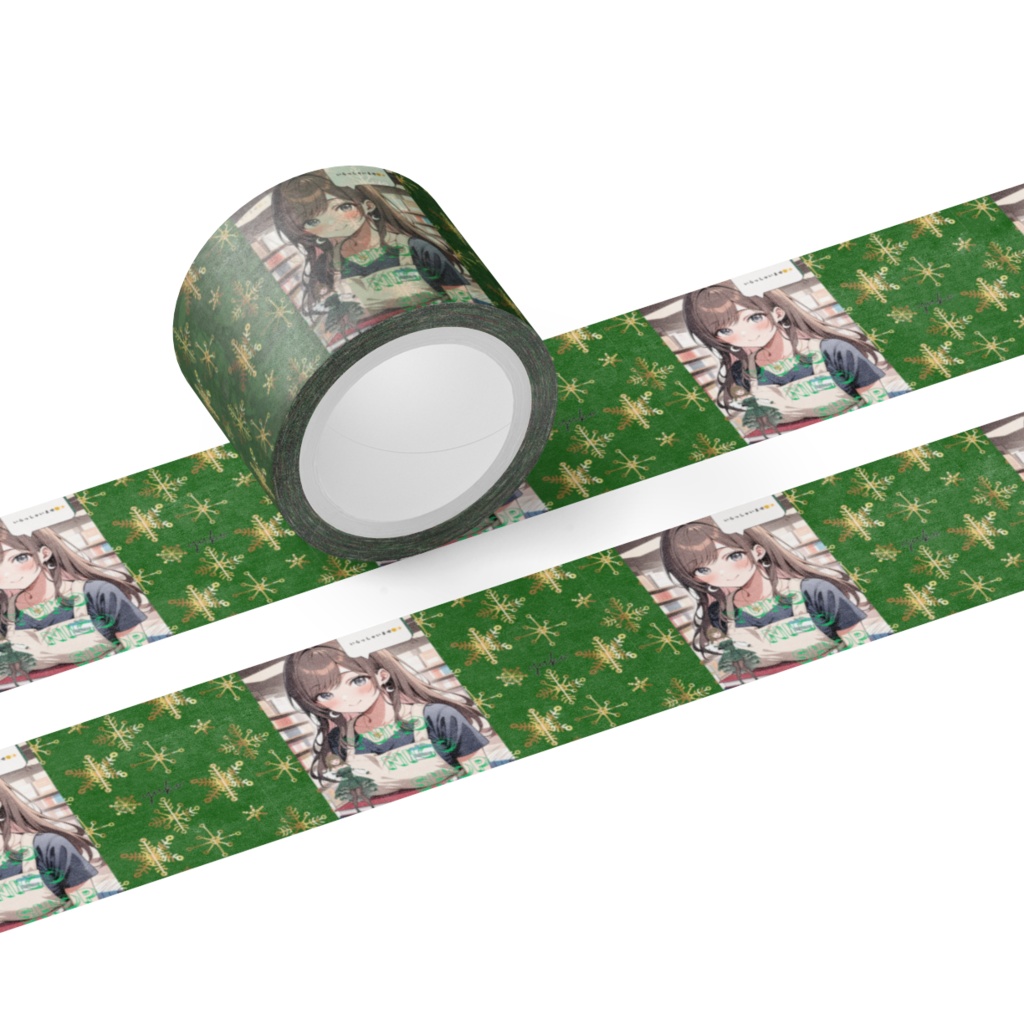 『YUKO NICO SHOP』オリジナルデザインマスキングテープ[SHOP](30mm×5m)