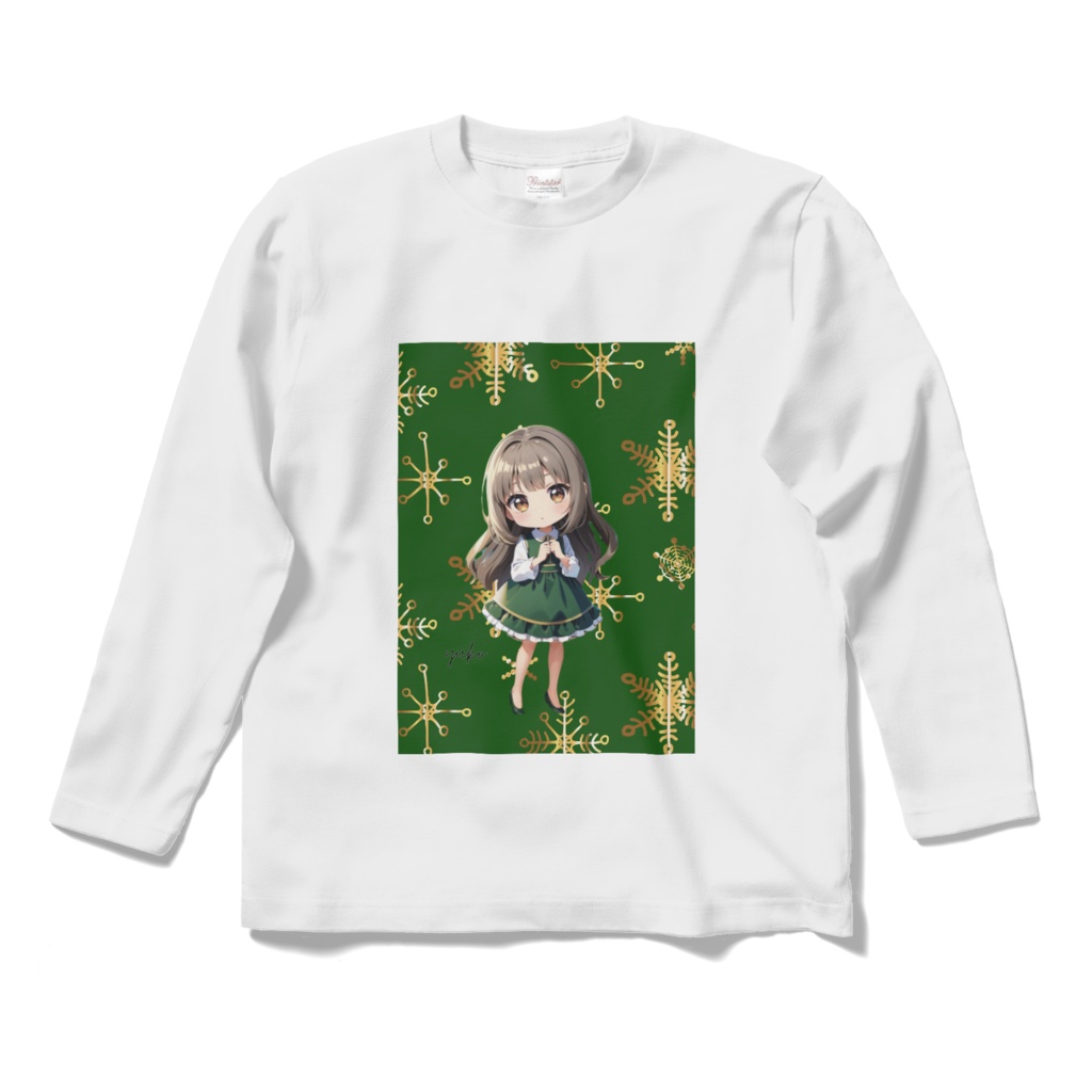 『YUKO NICO SHOP』 オリジナル ロングスリーブTシャツ(ミニユウコ✨)