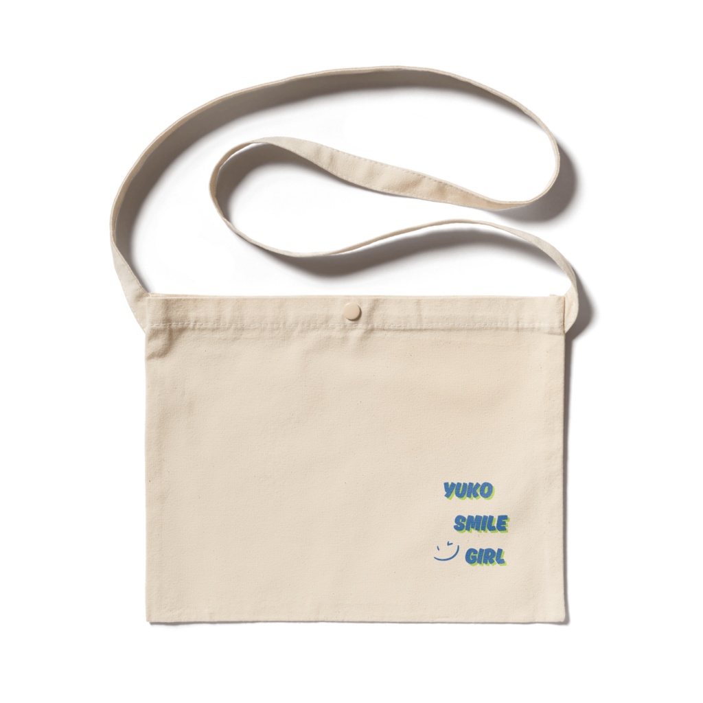 『YUKO SMILE GIRL🙂』親子お揃いバッグ　サコッシュ