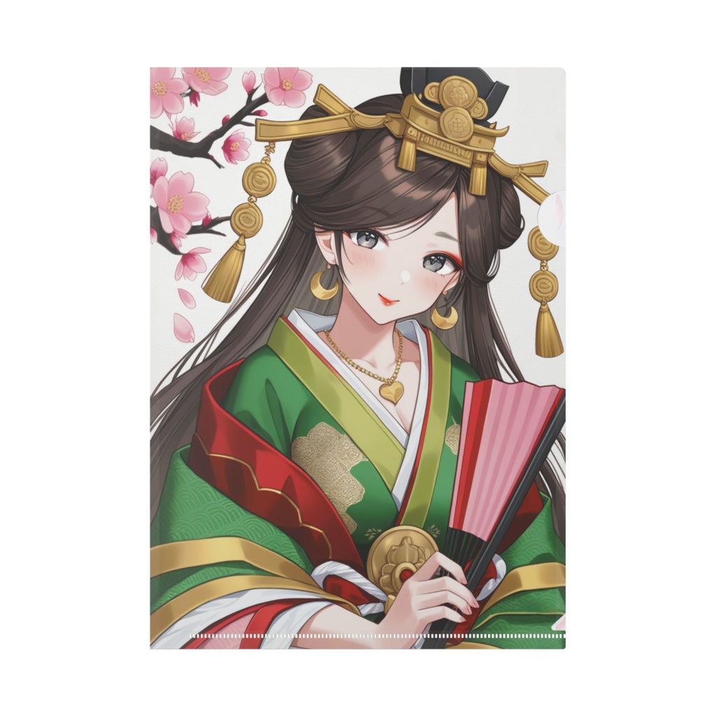【3/3ひな祭り🎎&初配信〜1年2ヶ月目㊗️記念コラボ✨】お雛様yuko✨🎎オリジナルクリアファイル