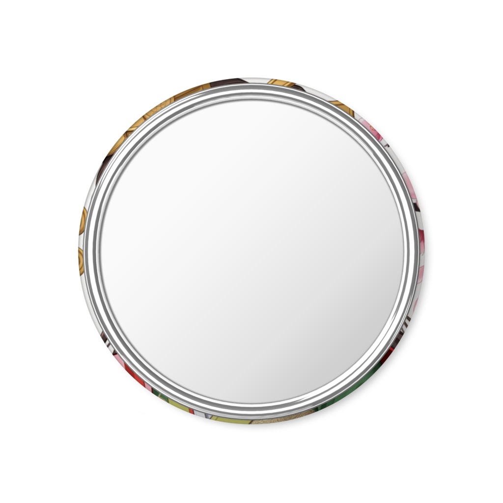 【ひな祭り🎎&初配信〜1年2ヶ月目㊗️記念コラボ✨】オリジナルデザイン缶ミラー