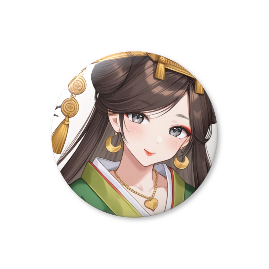 【ひな祭り🎎&初配信〜1年2ヶ月目㊗️記念コラボ✨】お雛様🎎セクシー💖yuko✨オリジナルミニ缶バッジ