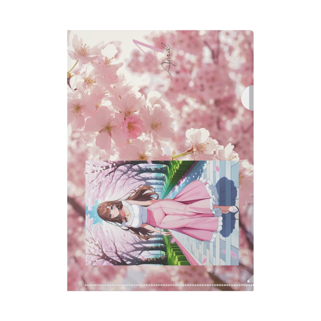 yuko✨オリジナルカレンダークリアファイル(4月)