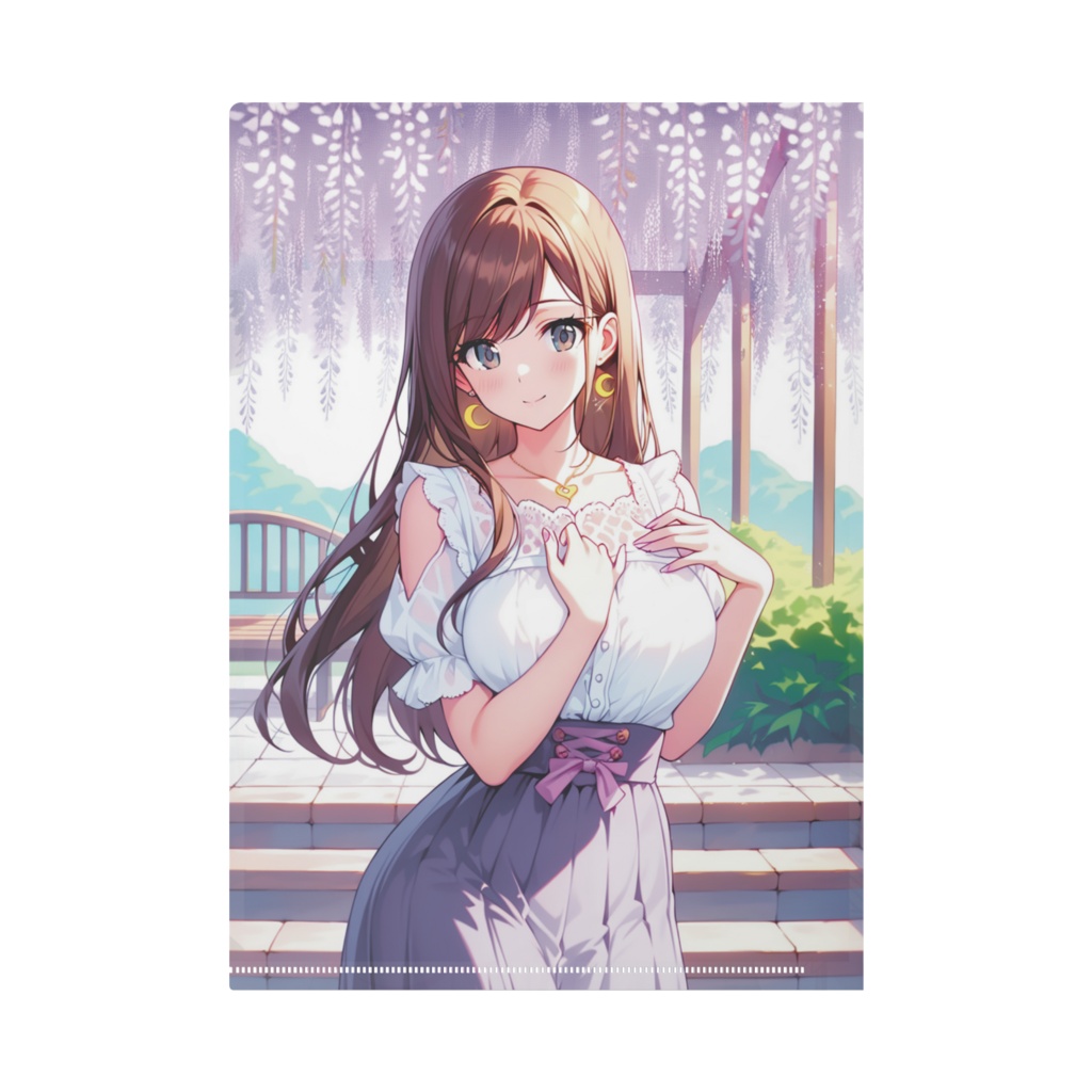 【藤祭り💜&お花見配信イベ限定ver】オリジナルクリアファイル