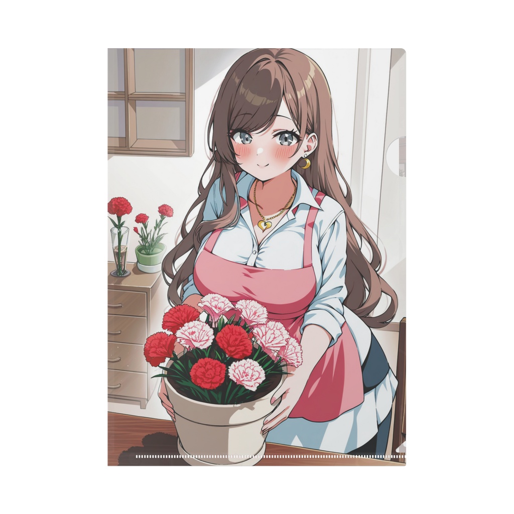 【母の日グッズ】『母の日配信(2025年)ver』yuko✨&ミニユウコ✨オリジナルクリアファイル