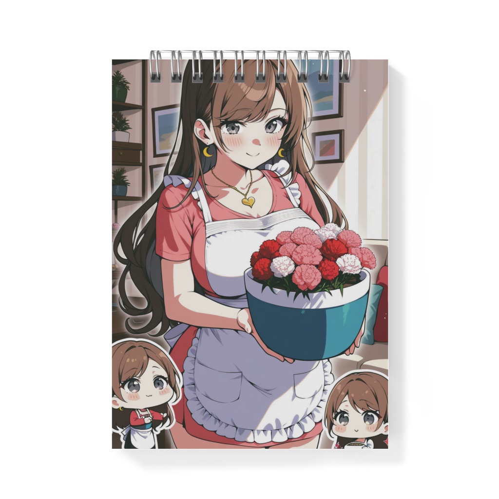 【母の日グッズ】『母の日配信(2025年)ver』yuko✨&ミニユウコ✨オリジナルメモ帳
