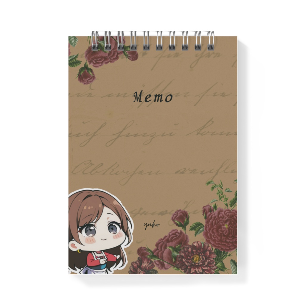 ミニユウコ✨母の日verオリジナルミニメモ帳➀[YUKONICOSHOP限定]