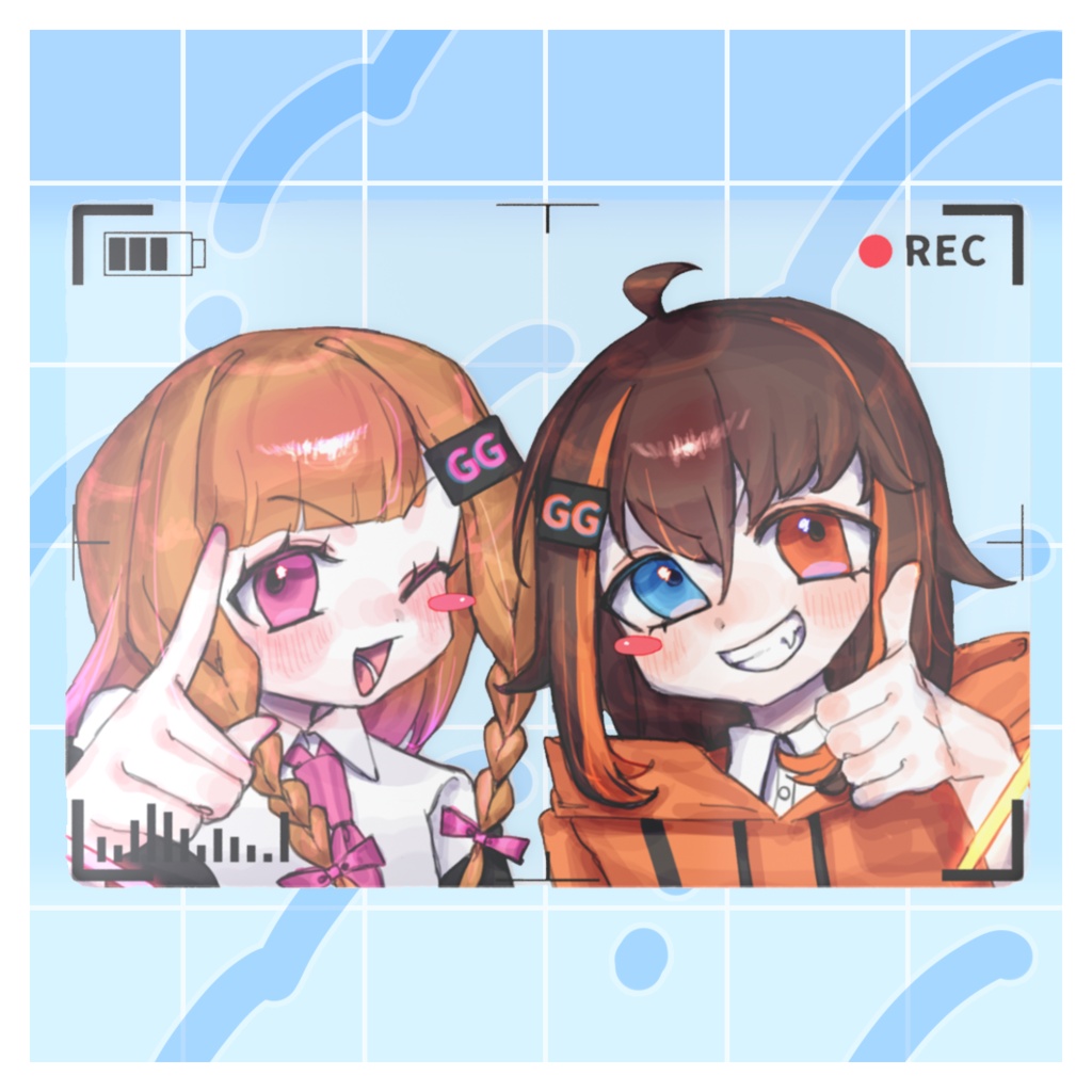 【新人Vtuber】連れてって!描き下ろしクリアカード!【1周年】