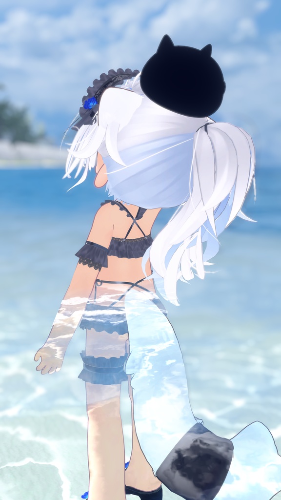【FREE】Gothic Swimwear【エルシオン対応追加】