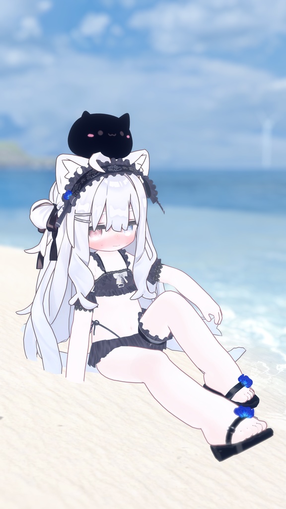 【FREE】Gothic Swimwear【エルシオン対応追加】