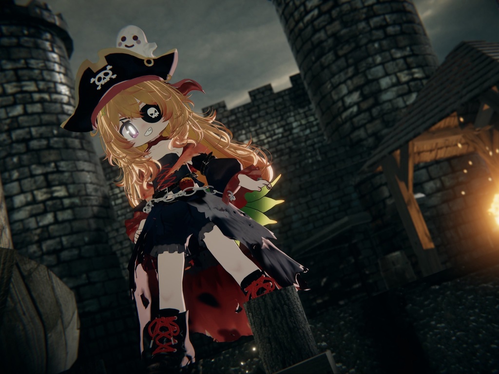 【FREE/無料】Ghost Pirates【まめふれんず対応】