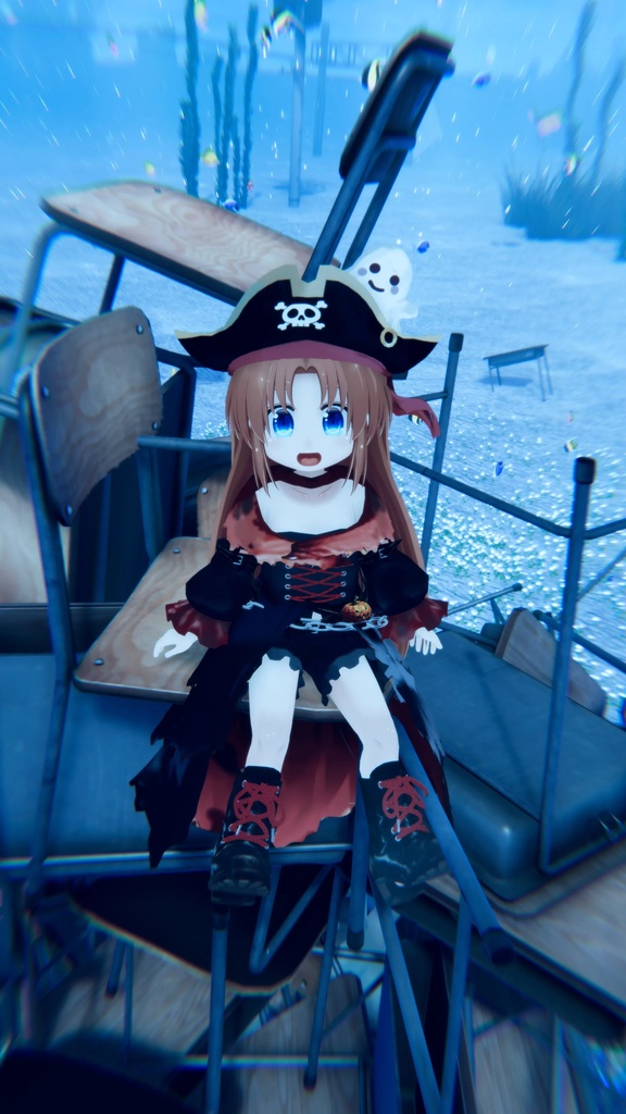 【FREE/無料】Ghost Pirates【まめふれんず対応】