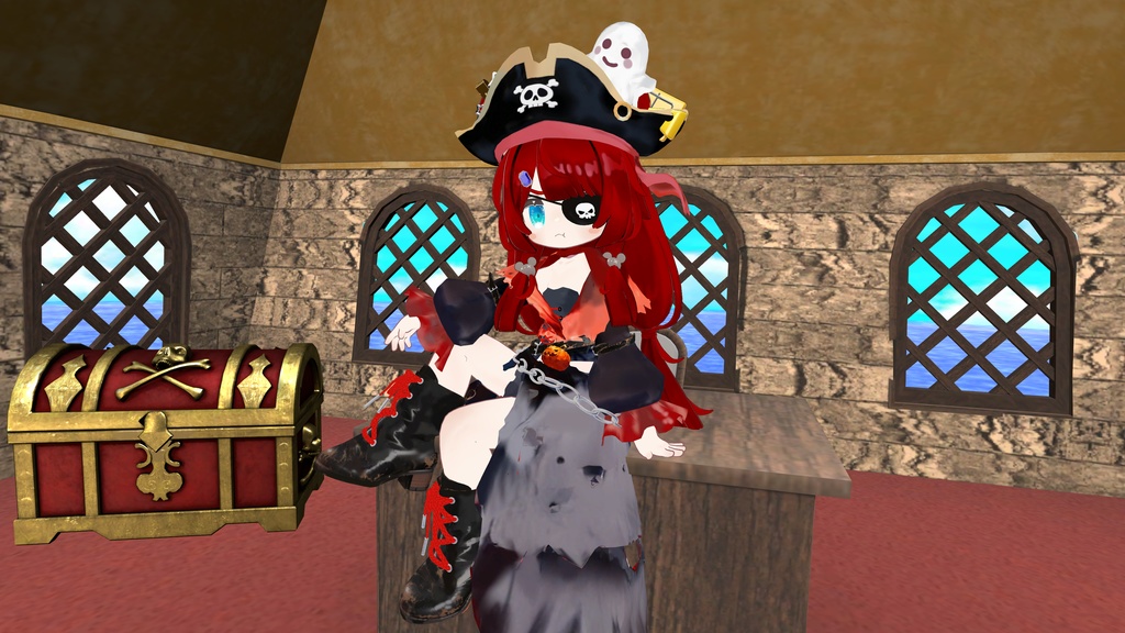 【FREE/無料】Ghost Pirates【まめふれんず対応】