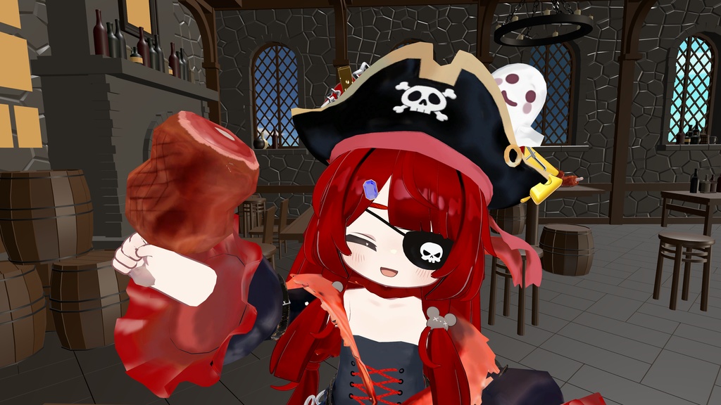 【FREE/無料】Ghost Pirates【まめふれんず対応】