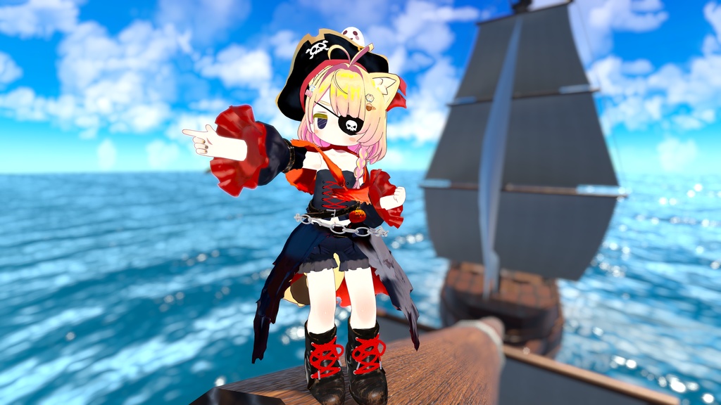 【FREE/無料】Ghost Pirates【まめふれんず対応】