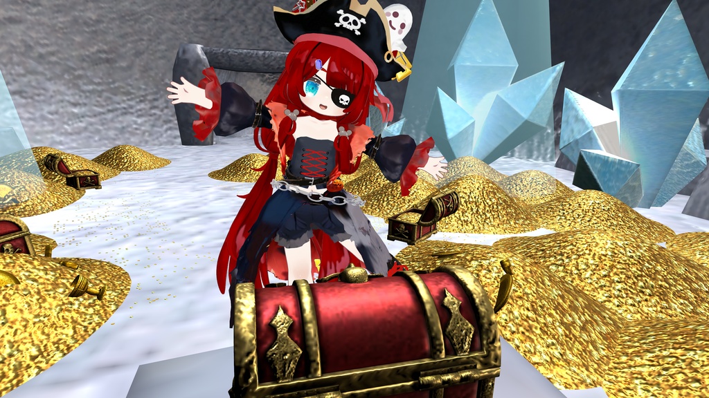 【FREE/無料】Ghost Pirates【まめふれんず対応】