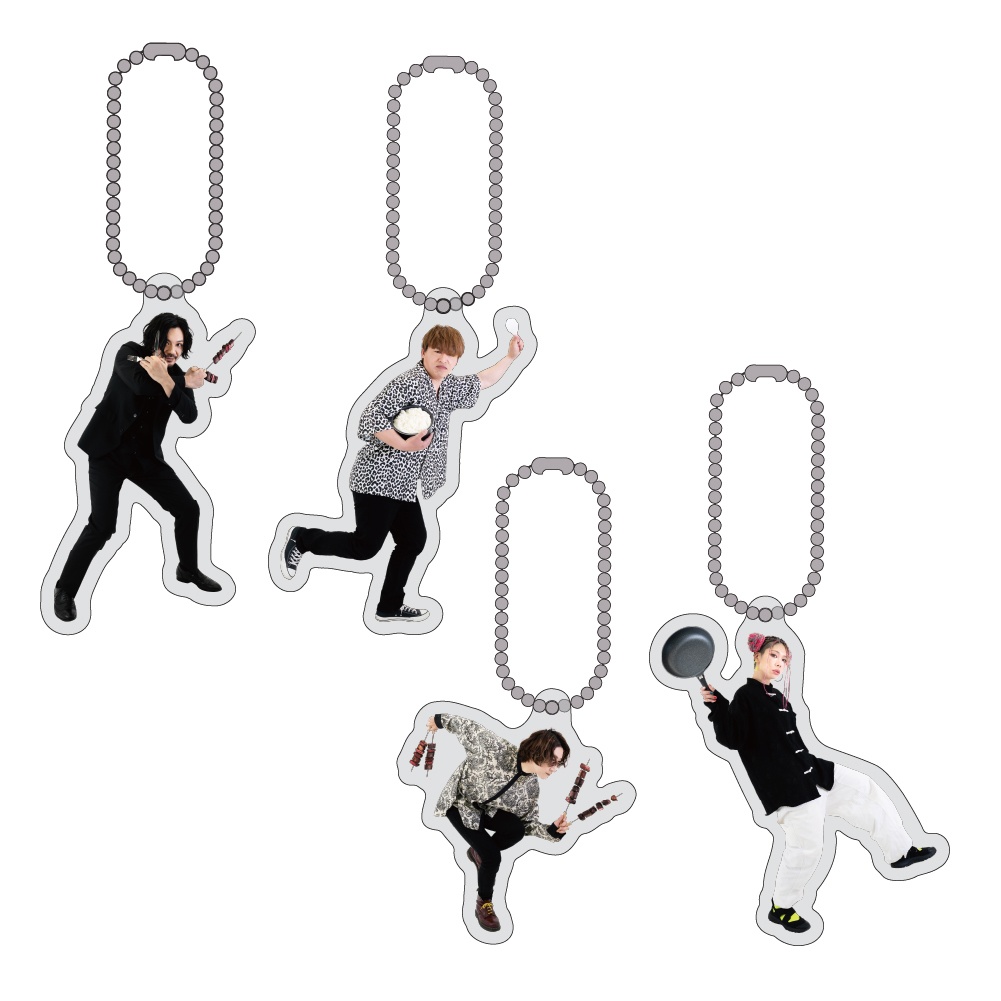 【一発逆転ライブ】岸田教団&THE肉星ロケッツ アクリルキーホルダー（ランダム）