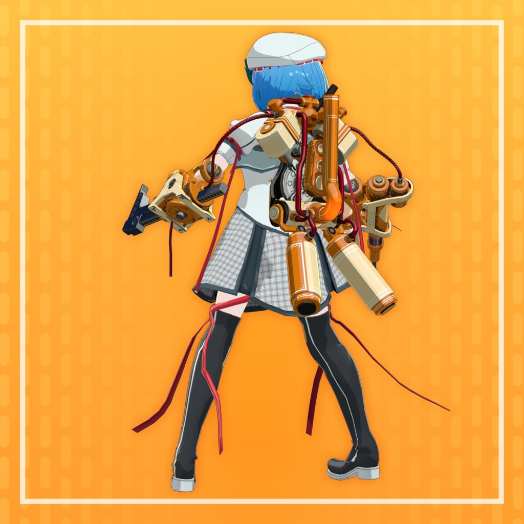 VRChat向けオリジナルアバター『ヴェロニカ(Veronika) V3』 #第六製鉄部