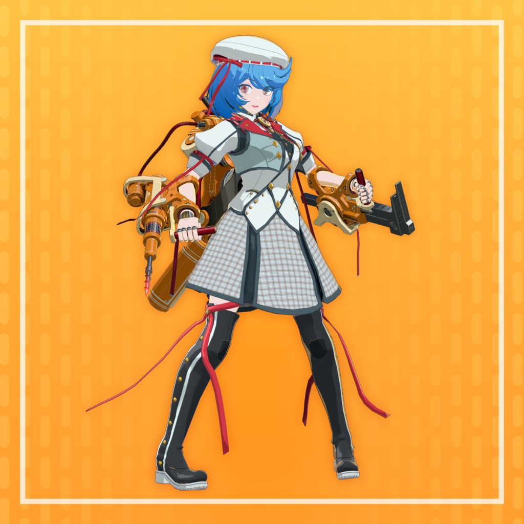 VRChat向けオリジナルアバター『ヴェロニカ(Veronika) V3』 #第六製鉄部