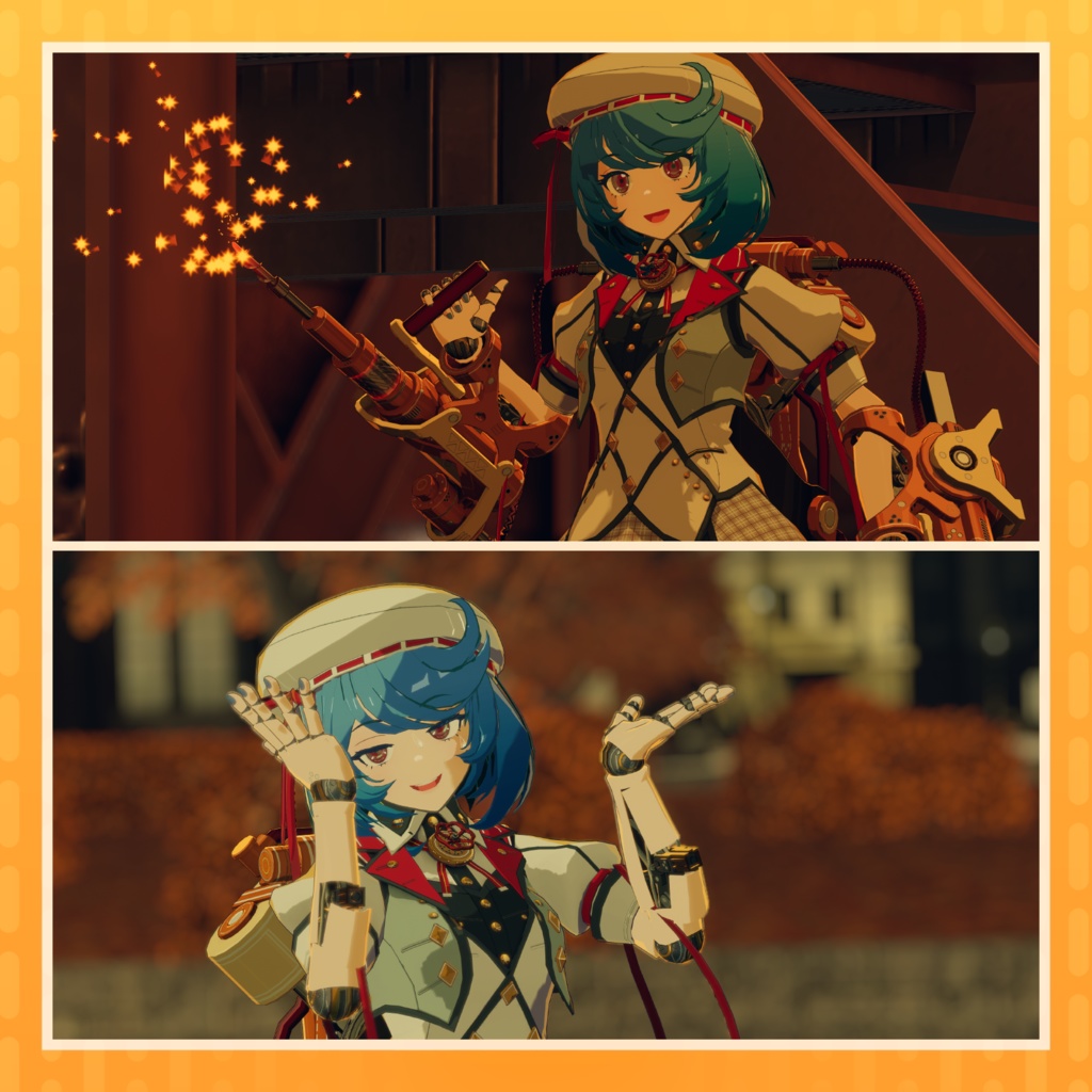 VRChat向けオリジナルアバター『ヴェロニカ(Veronika) V3』 #第六製鉄部