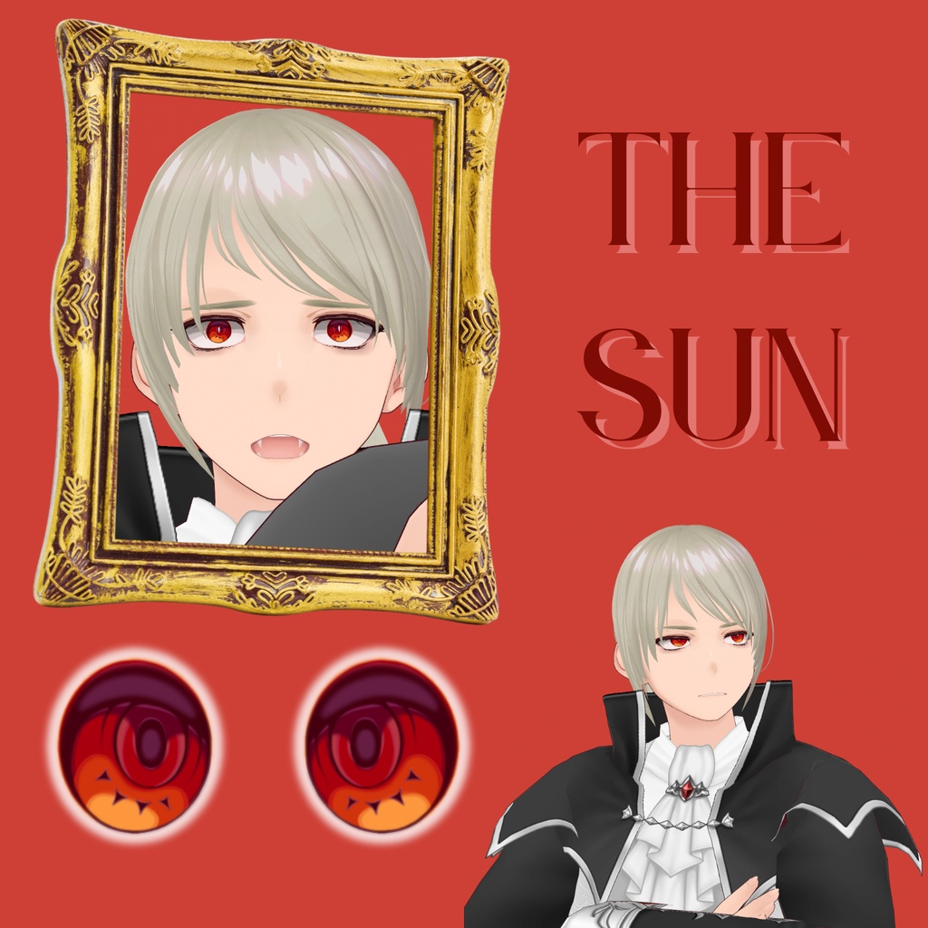 Sun & Moon Eye Textures Bundle