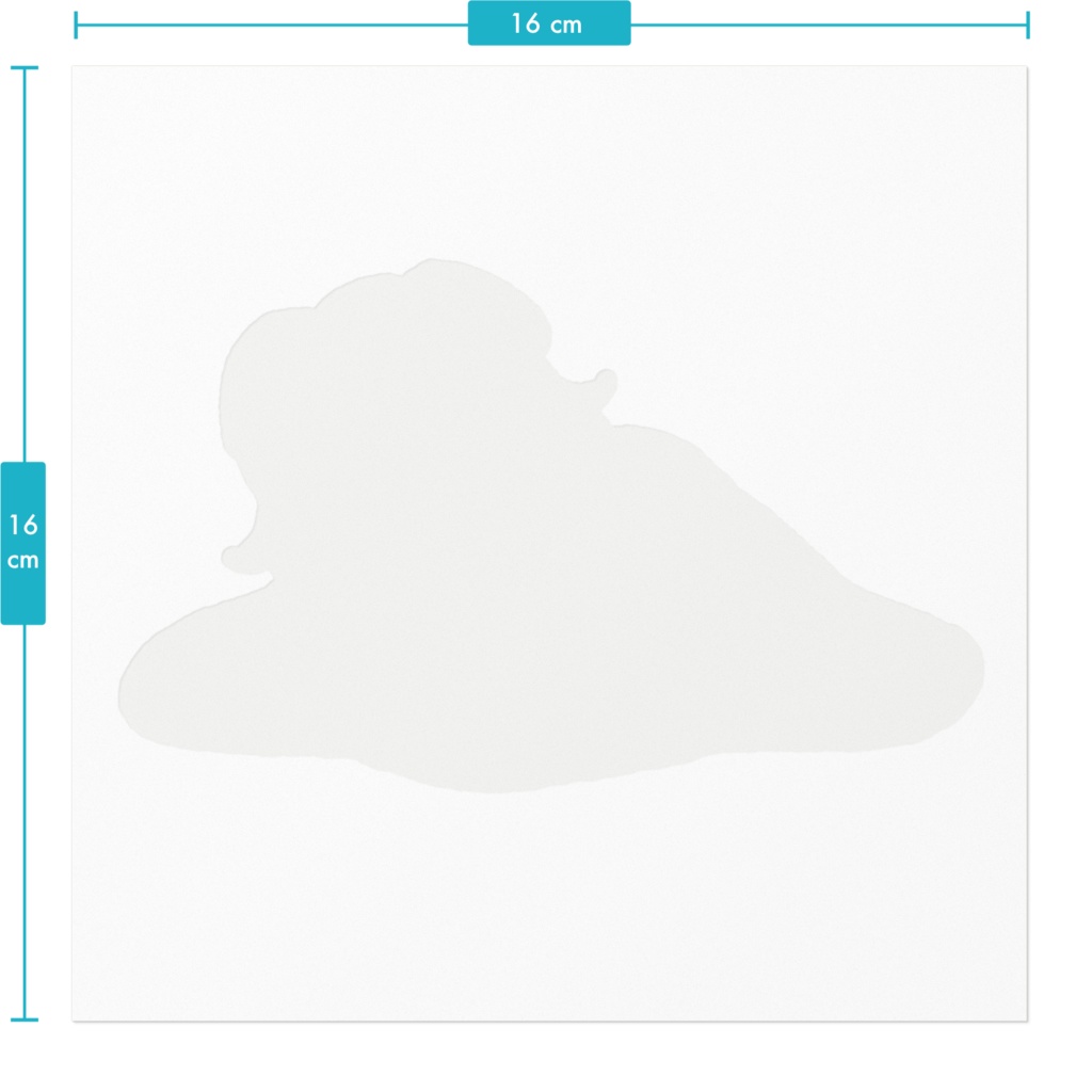 目玉焼き布団で寝る負け子ステッカー