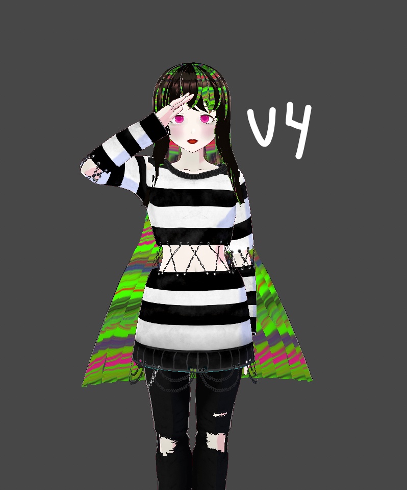 FREE Rave Hair (Vroid)