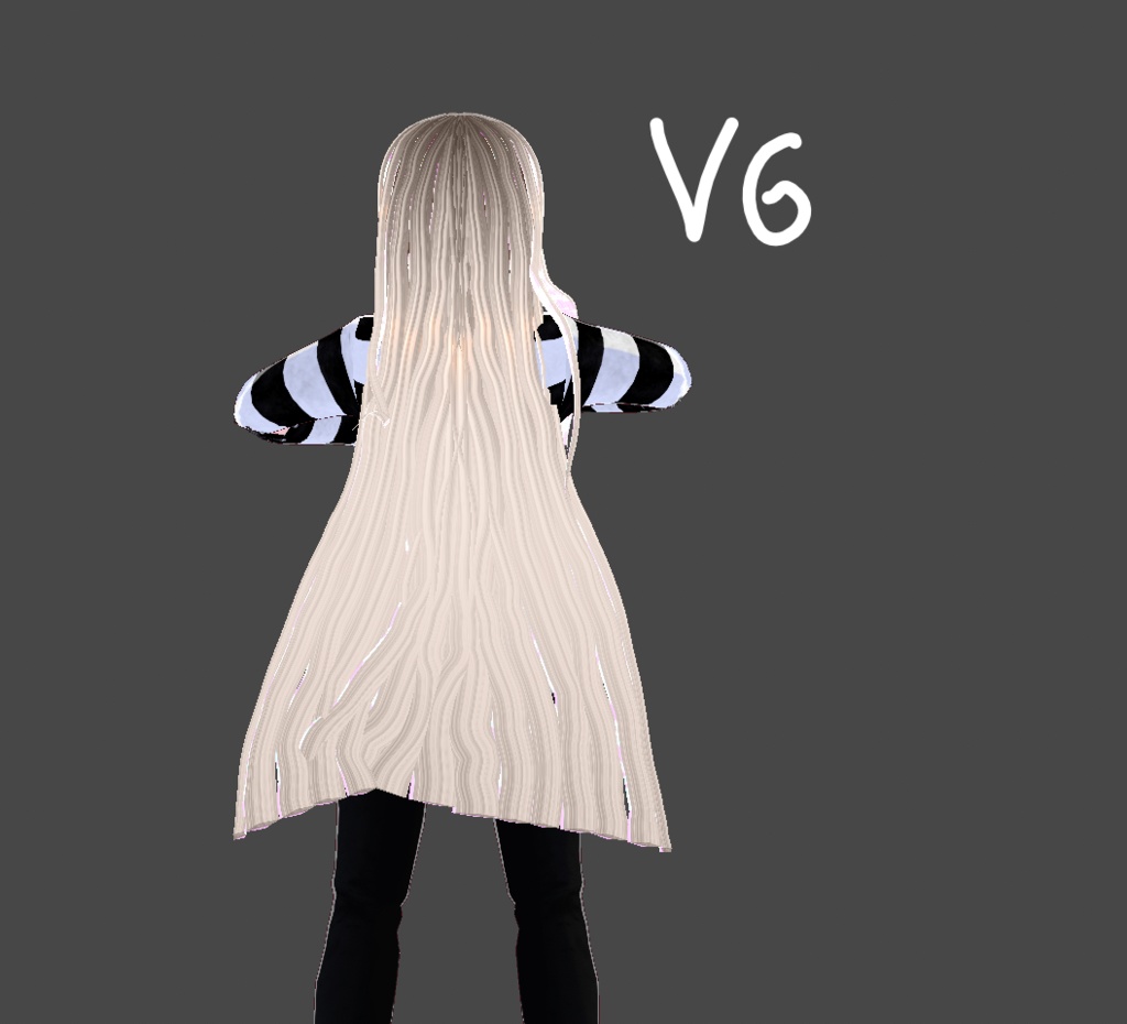 FREE Rave Hair (Vroid)