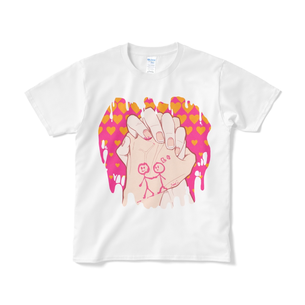 彼隷Tシャツ-A pair of intertwined-