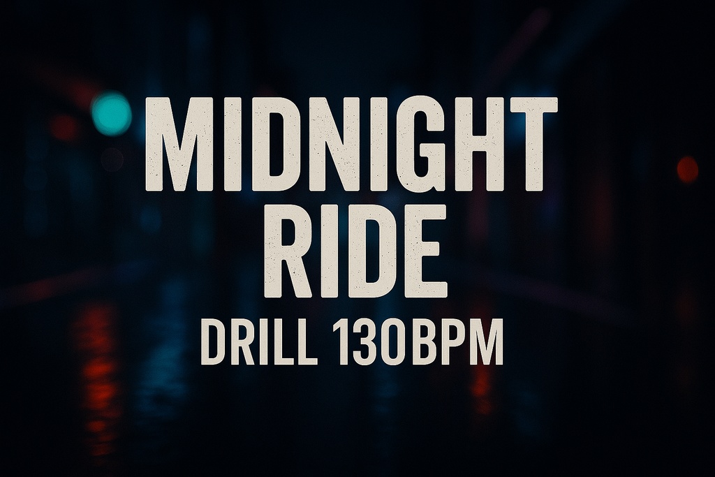 Pop Smoke x Fivio Foreign Type Beat「Midnight Ride」｜Drill 130BPM Gm