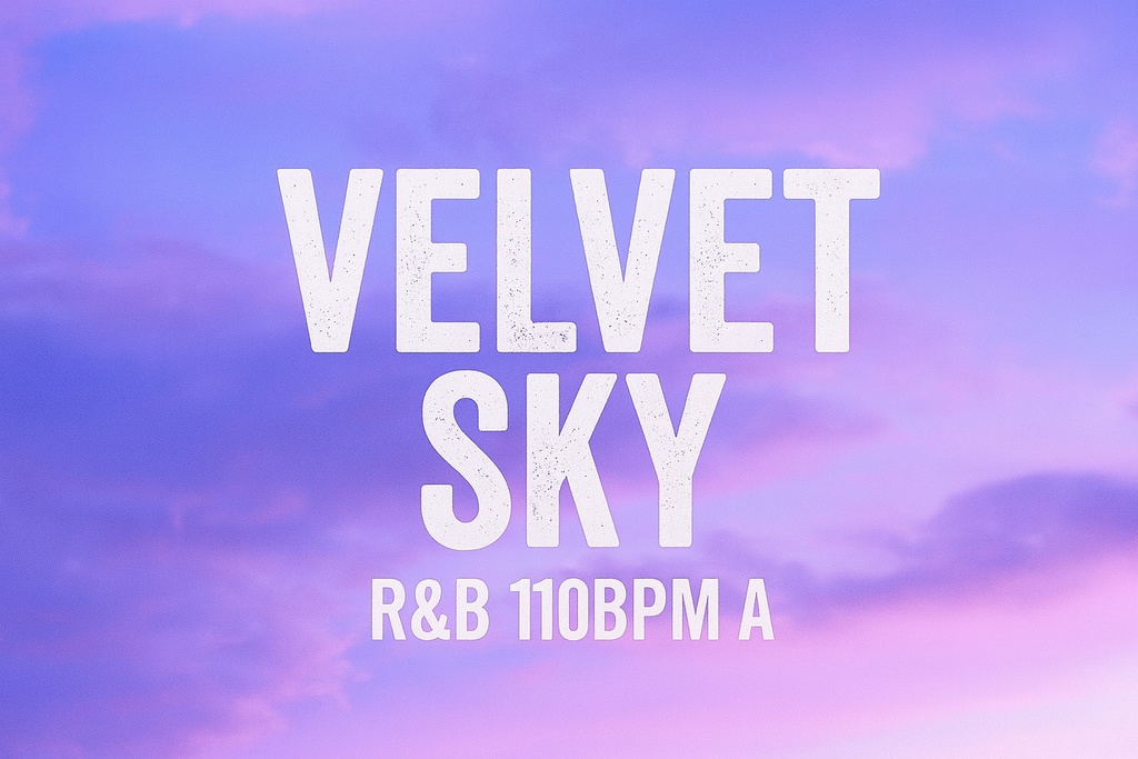 Bryson Tiller x Chris Brown Type Beat「Velvet Sky」｜R&B 110BPM A