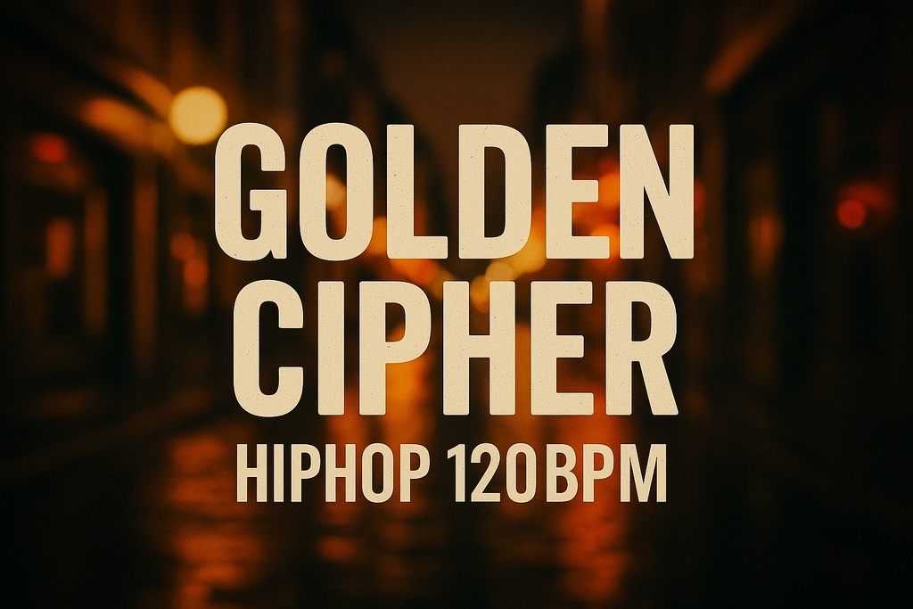 J. Cole x Kendrick Lamar Type Beat "Golden Cipher"｜HipHop 120BPM